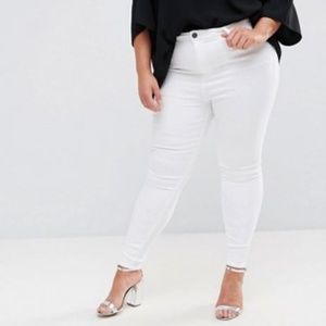 ASOS Curve High Waist Skinny Jeans